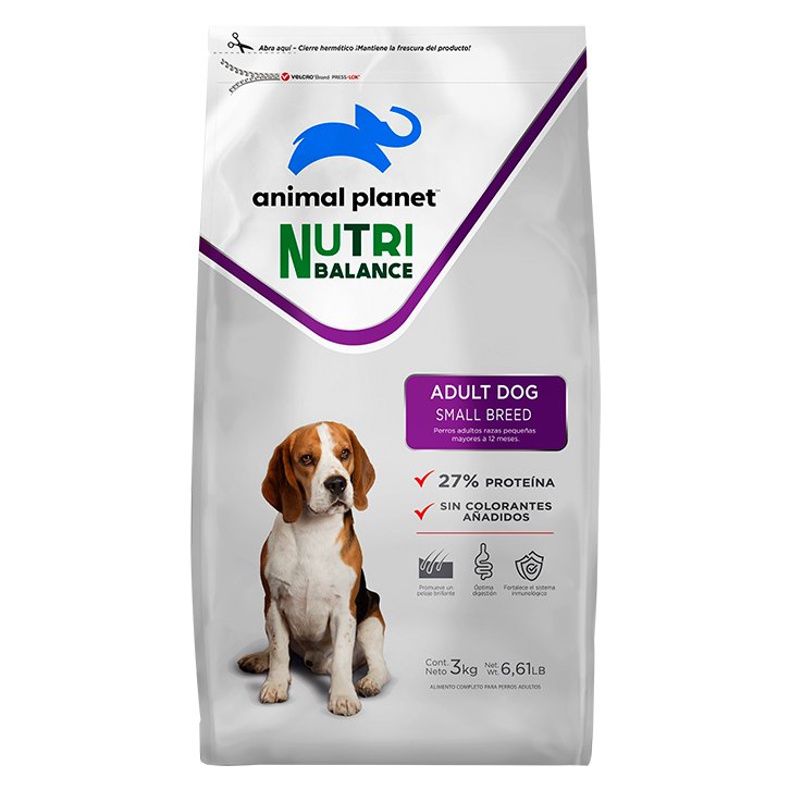 Razas pequeñas - Animal Planet Nutri Balance - Alimento Premium para  mascotas